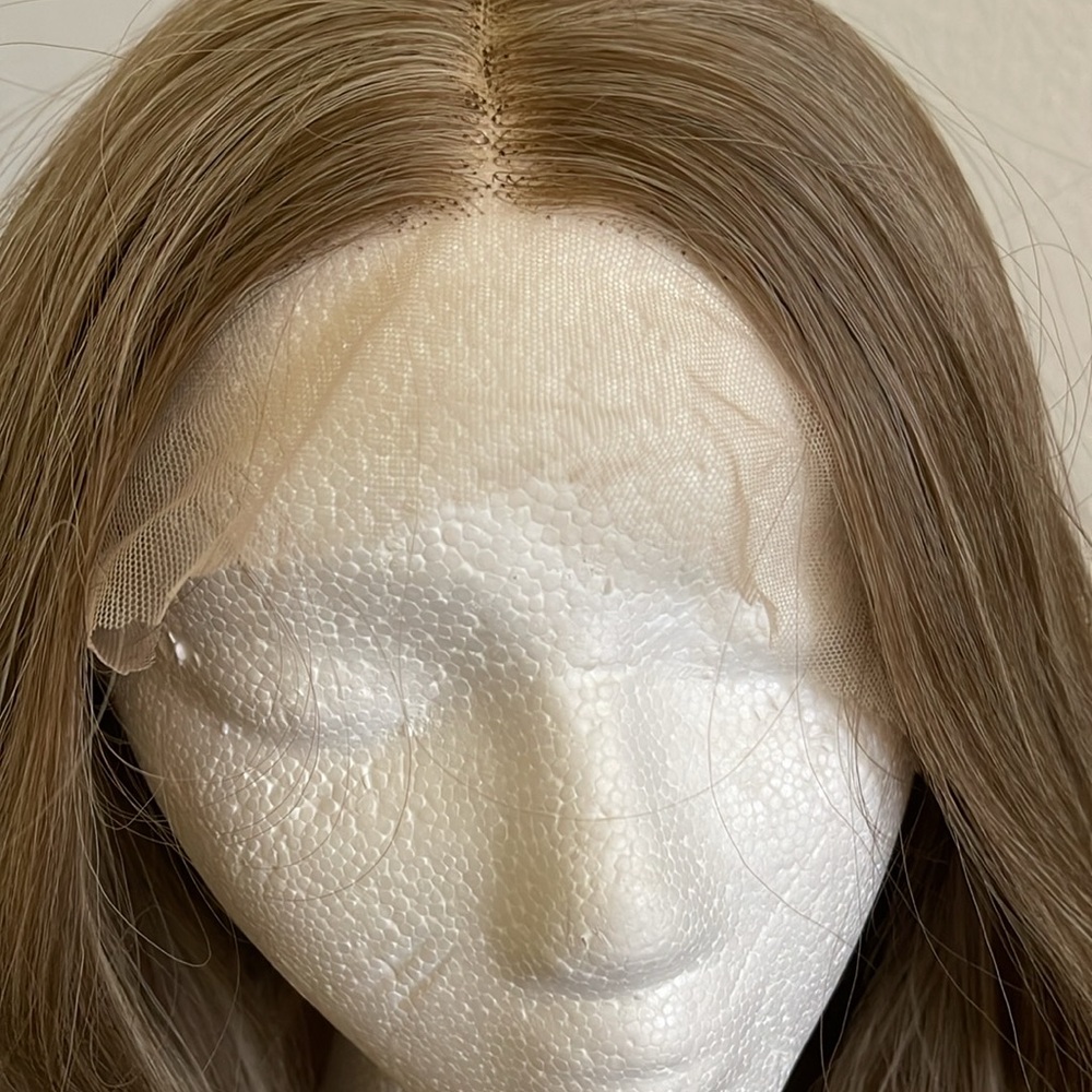 Synthetic Wig- 24"- Lace Part Wig- Brand New- Brown and Blonde Mix #A - Picture 10 of 12